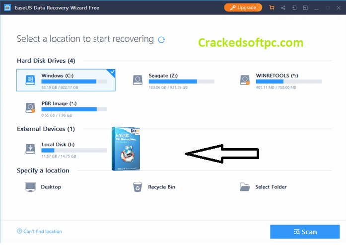 EaseUs Data Recovery Wizard License code