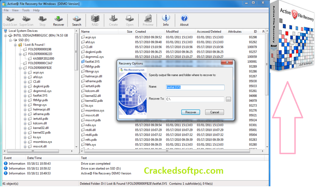 active file recovery serial key