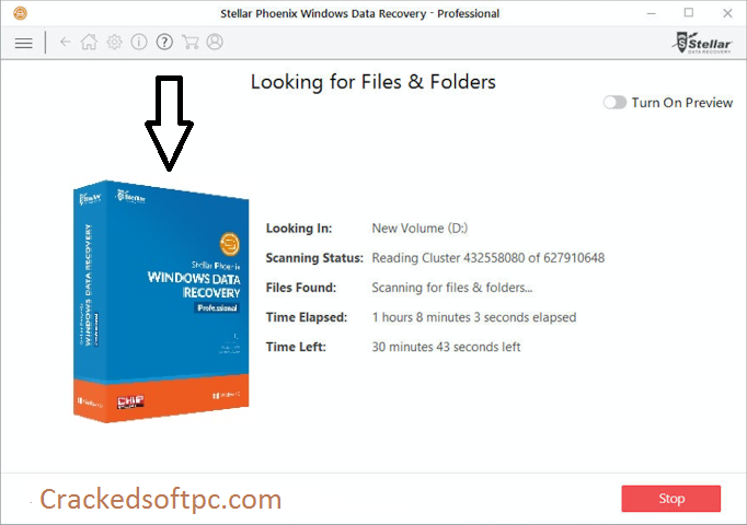 stellar phoenix windows data recovery full with crack and serial key