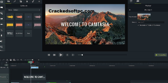 แคร็ก Camtasia Studio