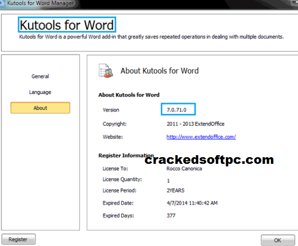 kutools for excel license key