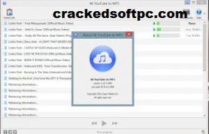 4K YouTube to MP3 4.9.5.5330 free instals