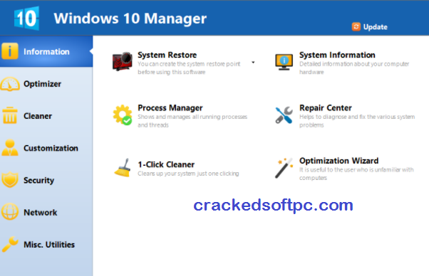 Window 10 Manager key