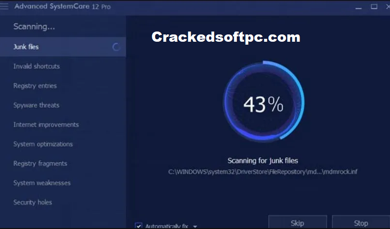 Erweiterter SystemCare Ultimate Crack