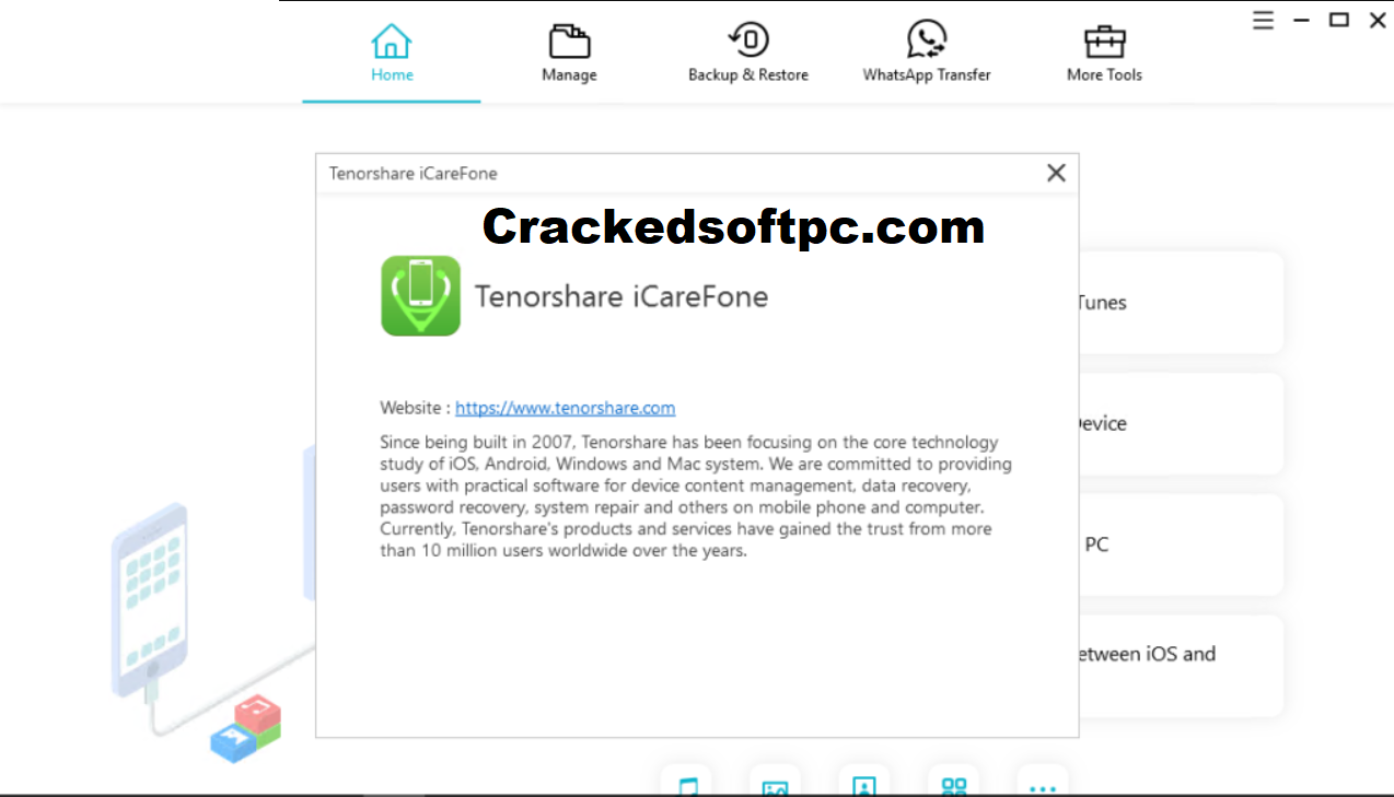 Tenorshare iCareFone Crack