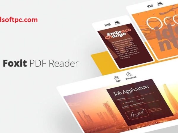 Foxit PDF Reader.